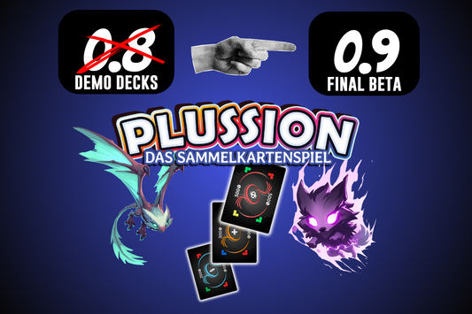 PLUSSION Pre-Release 0.9 Banner